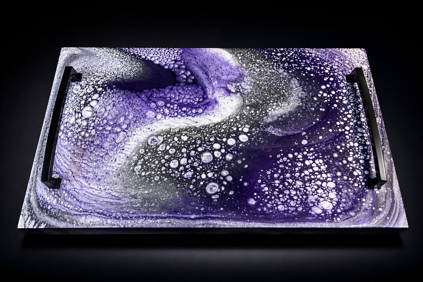 Black, White, And Purple