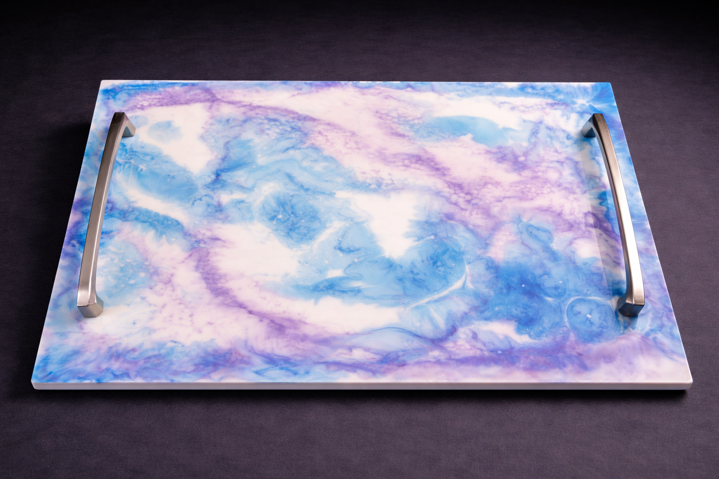 White, Blue, And Purple
