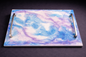 White, Blue, And Purple